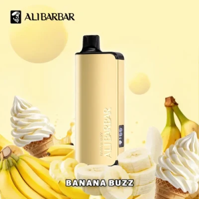 Banana Buzz - ALIBARBAR INGOT 9000 Puffs